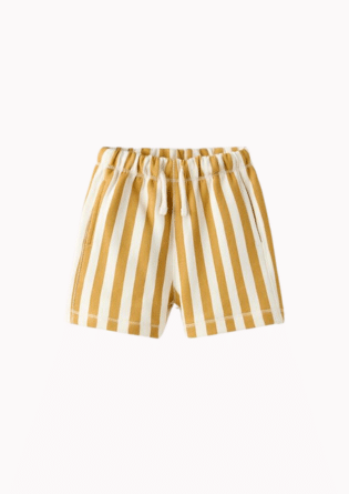 Striped Jersey Shorts