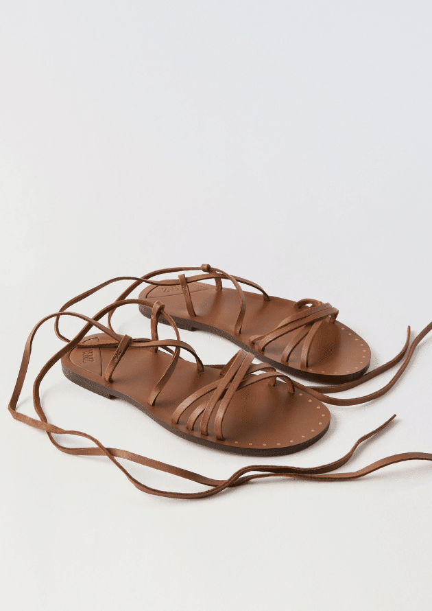 Leather Cord Sandals
