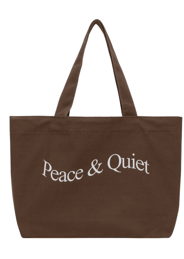 Peace and Quiet Tote
