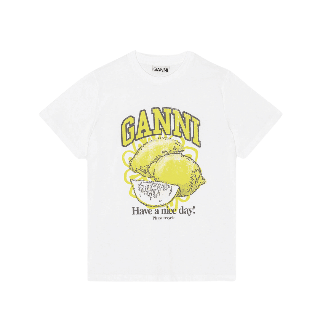 Lemon T-shirt, Ganni
