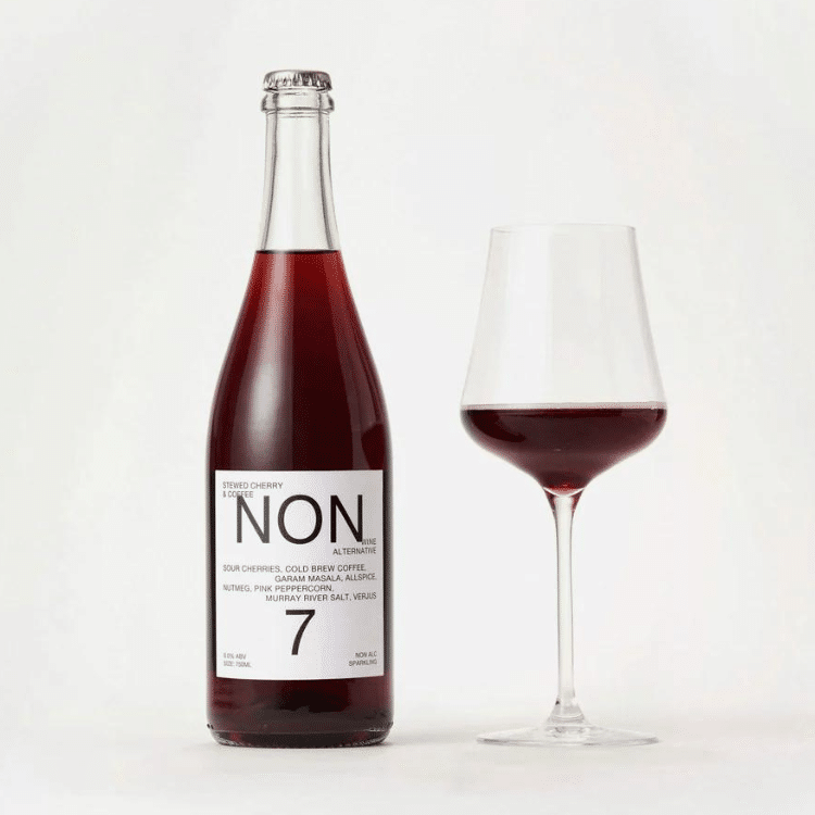 NON7 Stewed Cherry & Coffee Sparkling Red Wine