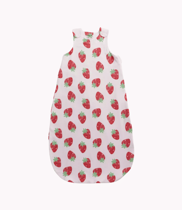 Strawberry Print 0.5 Tog Sleeping Bag