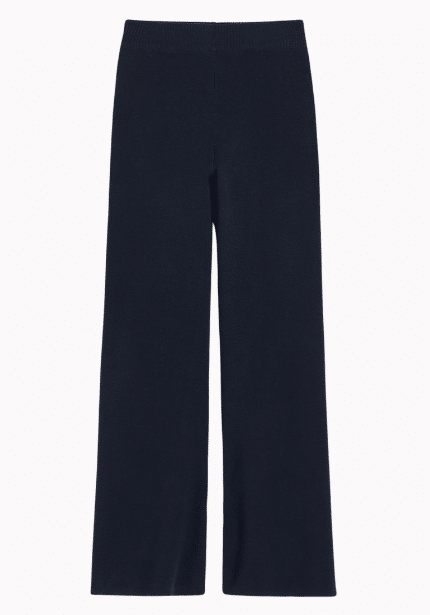 Flared Knitted Trousers