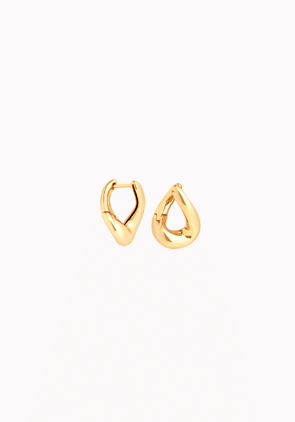 Gold Molten Hoops