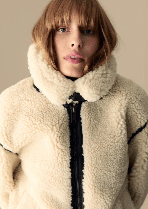 Shearling Aviator Jacket