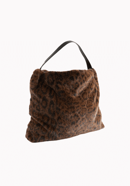 Faux Fur Shoulder Bag