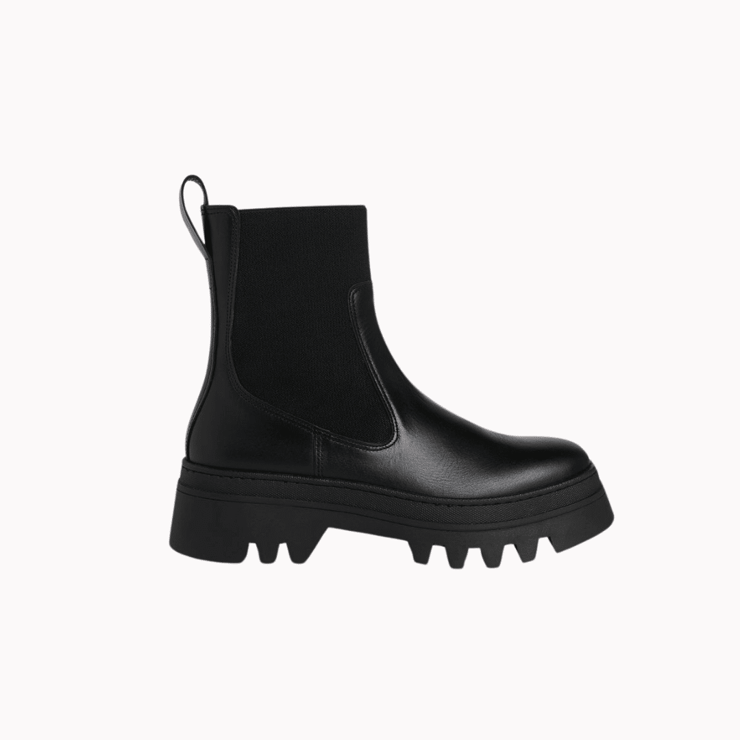 Whistles Hatton Chunky Leather Chelsea Boots