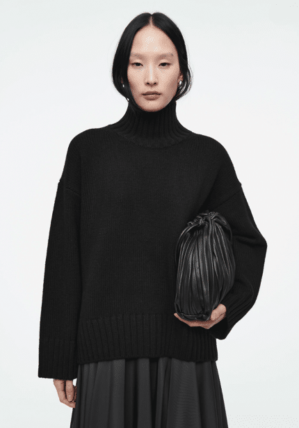 Chunky Cashmere Turtleneck