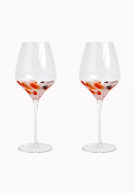 Set of 2 Wine Glasses