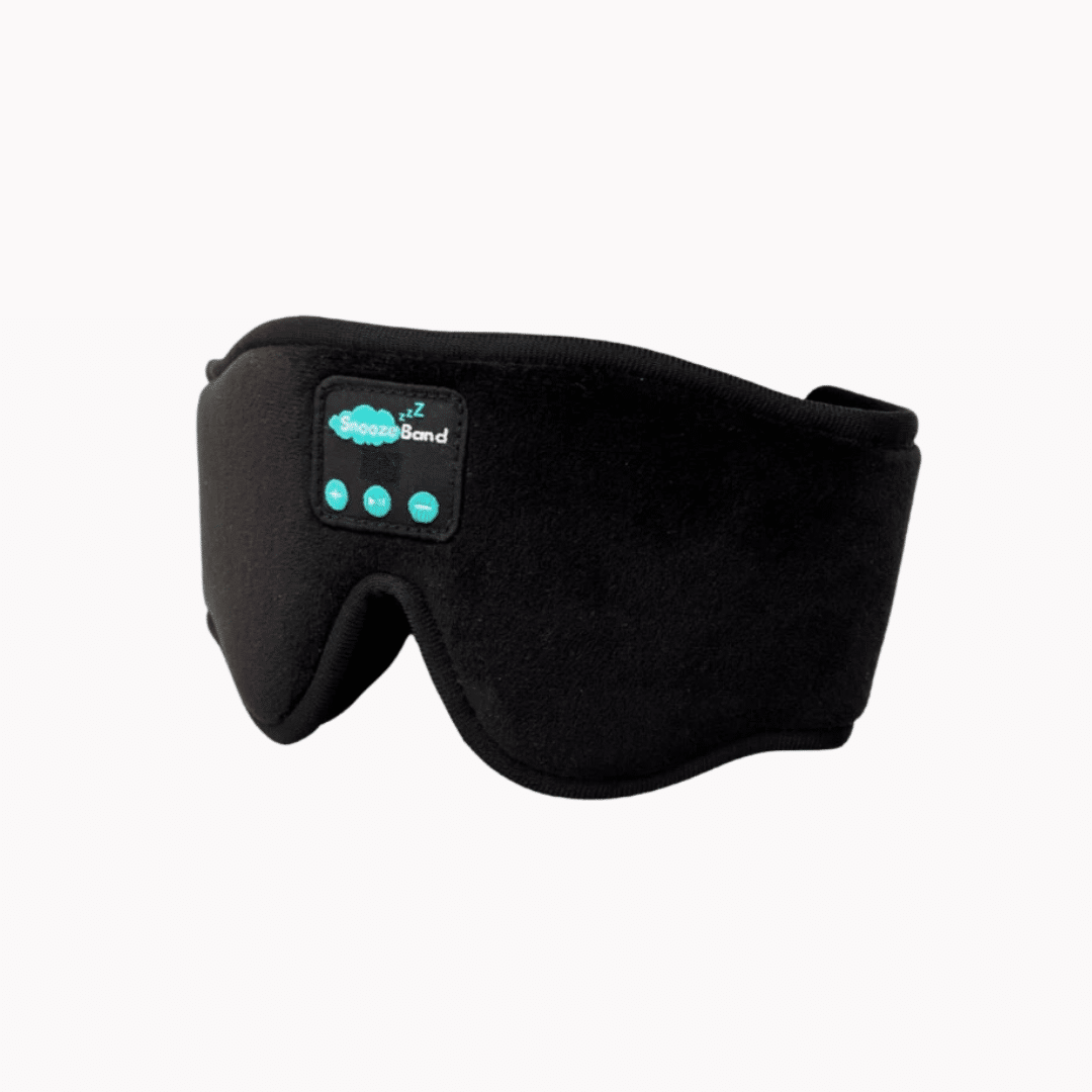 Sleep Mask with Bluetooth Headphones