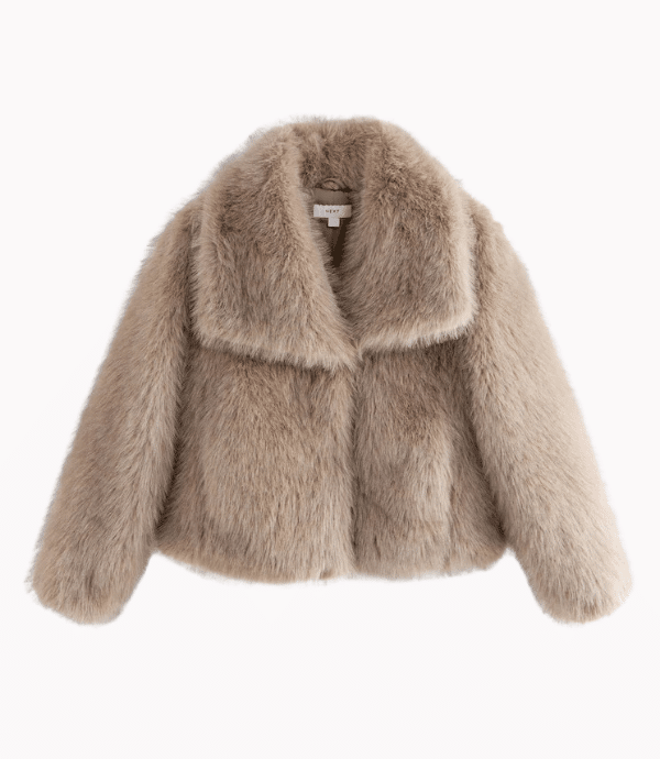 Short Faux Fur Jacket