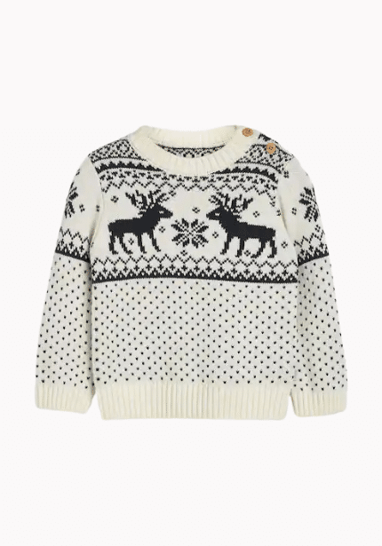 Reindeer Fairisle Jumper