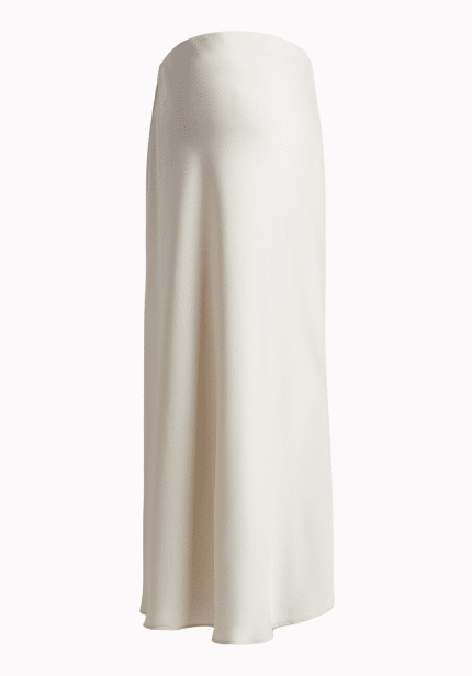 Mama Satin Slip Skirt