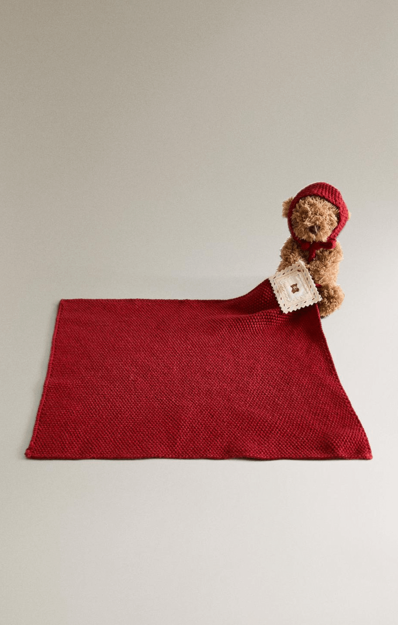 Christmas Blanket Bear